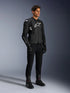 Alpinestars Dusk Airflow Leather Jacket - Black/White