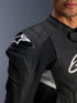 Alpinestars Dusk Airflow Leather Jacket - Black/White