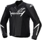 Alpinestars Faster V3 Airflow Leather Jacket - Black/White
