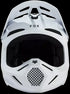 Fox Racing V3 Solid Helmet - White Matt