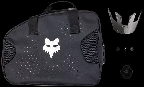 Fox Racing V3 Revise Helmet - Navy/Orange