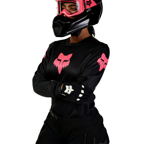 Fox Racing Ladies 180 Blackout Jersey - Black