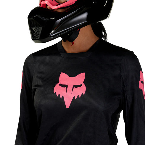 Fox Racing Ladies 180 Blackout Jersey - Black