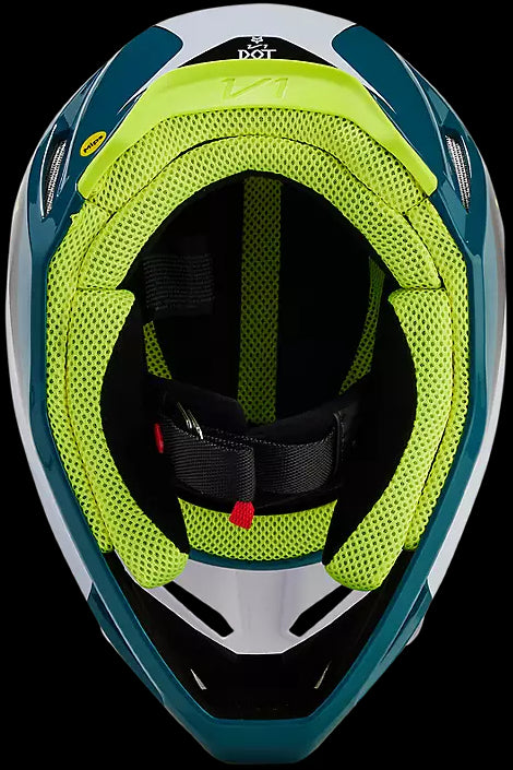 Fox Racing Youth V1 Nitro Helmet - Blue Matt 551
