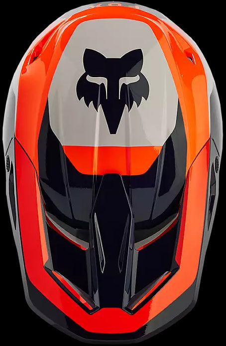 Fox Racing Youth V1 Nitro Helmet - Fluo Orange 824
