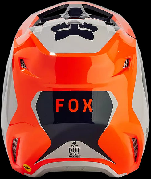 Fox Racing Youth V1 Nitro Helmet - Fluo Orange 824
