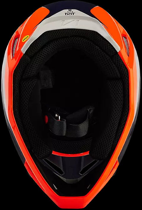 Fox Racing Youth V1 Nitro Helmet - Fluo Orange 824
