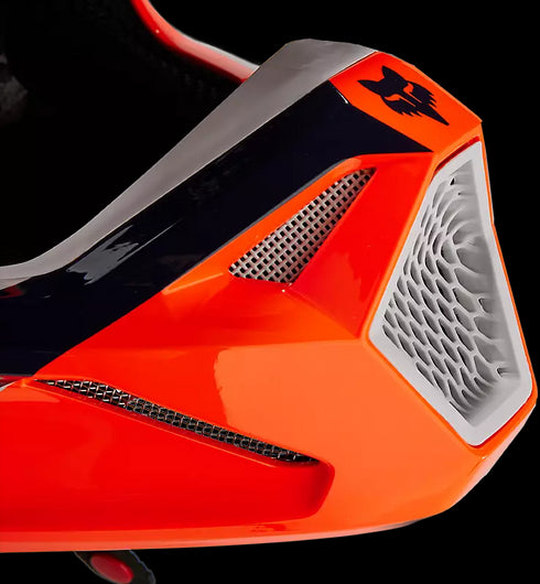 Fox Racing Youth V1 Nitro Helmet - Fluo Orange 824