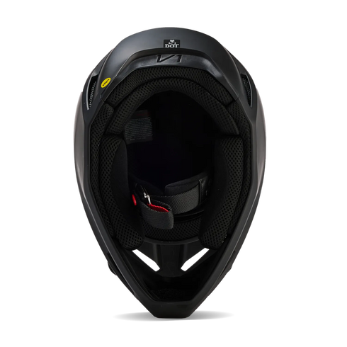 Fox Racing 2027 Youth V1 Solid Helmet - Black Matt