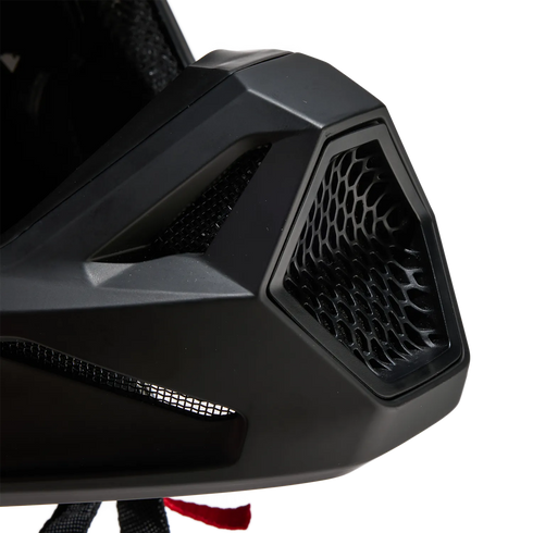Fox Racing 2027 Youth V1 Solid Helmet - Black Matt