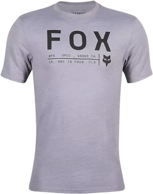 Fox Mens Non Stop 2.0 Short-Sleeve T-Shirt - Light Grey