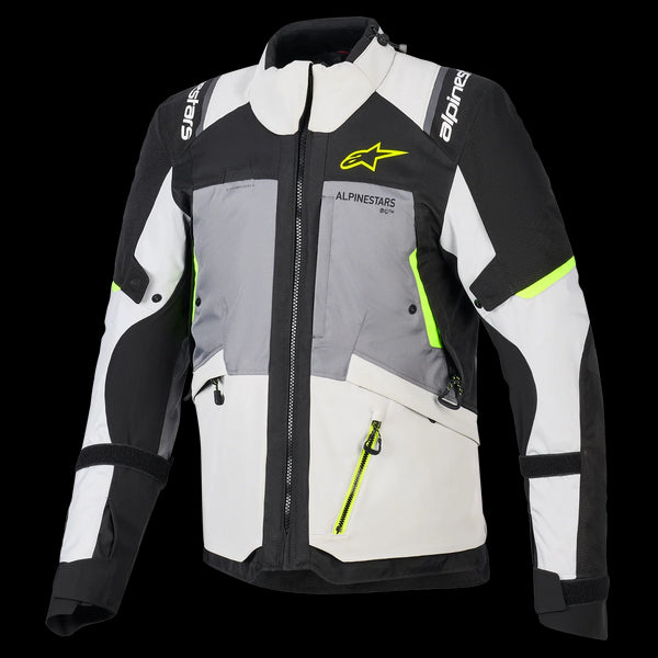 Alpinestars Andes V4 Drystar Jacket - Dark Gray/Black/Yellow