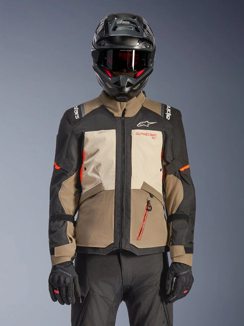 Alpinestars Andes V4 Drystar Jacket - Walnut Mastic Black
