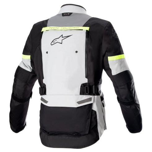 Alpinestars Bogota Pro Drystar Jacket - Ice Grey/Dark Grey/Yellow Fluo