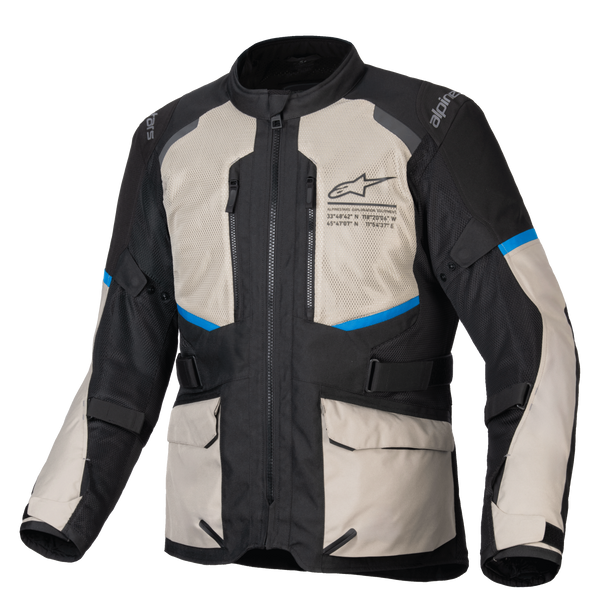 Alpinestars Andes Air Drystar Jacket Black/Grey/Blue
