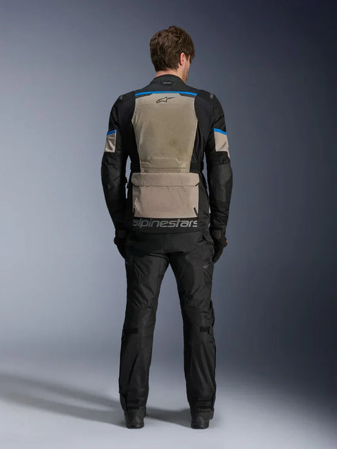 Alpinestars Andes Air Drystar Jacket Black/Grey/Blue — Adventure Jacket (image 6 of 8)