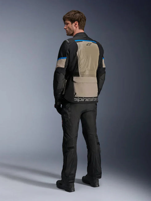 Alpinestars Andes Air Drystar Jacket Black/Grey/Blue — Adventure Jacket (image 5 of 8)