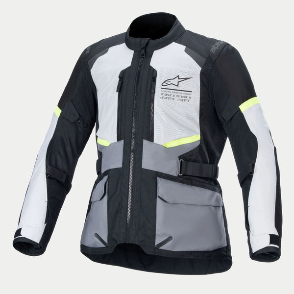 Alpinestars Andes Air Drystar Jacket - Ice Grey/Dark Grey