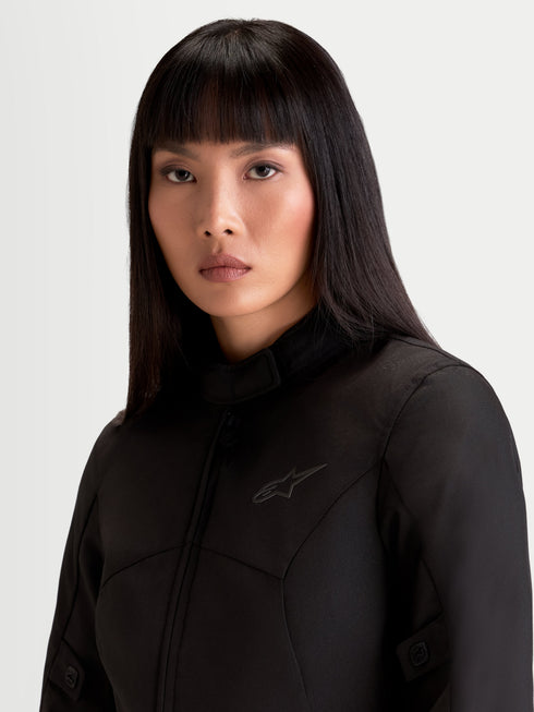 Alpinestars 2027 Stella C-1 Waterproof Jacket - Black/Black