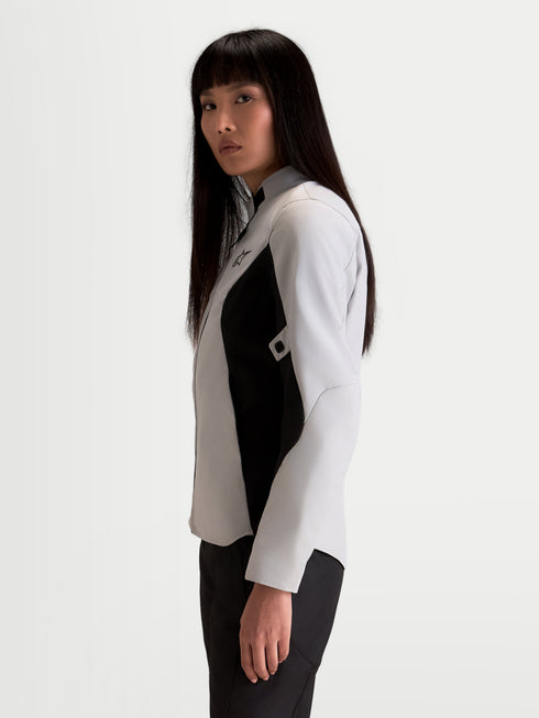 Alpinestars 2027 Stella C-1 Waterproof Jacket - Ice Grey/Black