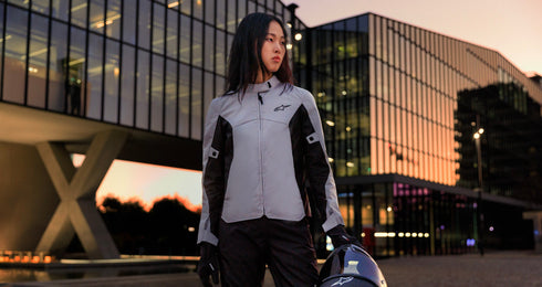 Alpinestars 2027 Stella C-1 Waterproof Jacket - Black/Black