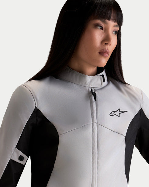 Alpinestars 2027 Stella C-1 Waterproof Jacket - Ice Grey/Black