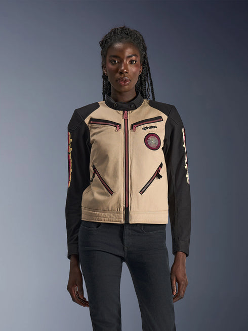 Alpinestars Ladies Stella Grace Jacket - Aluminum/Black