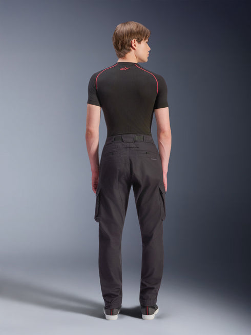 Alpinestars FLEX-AST Cargo Pants - Black/Black — Motorcycle Gear (image 7 of 13)