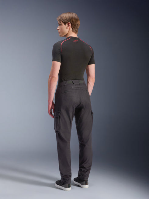 Alpinestars FLEX-AST Cargo Pants - Black/Black — Motorcycle Gear (image 8 of 13)