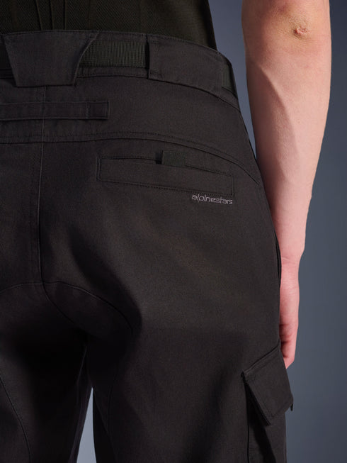 Alpinestars FLEX-AST Cargo Pants - Black/Black — Motorcycle Gear (image 9 of 13)