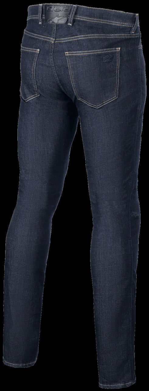Alpinestars Cult-8 Stretch Denim Pants - Rinse Blue