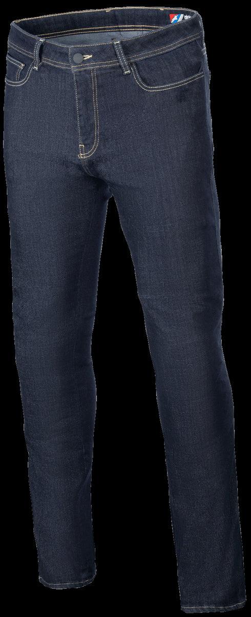 Alpinestars Cult-8 Stretch Denim Pants - Rinse Blue