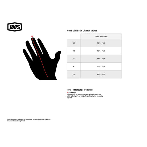100% Airmatic Gloves - Silver