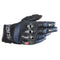 Alpinestars Halo Leather Gloves - Dark Blue/Black