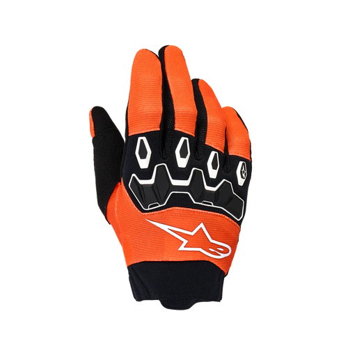 Alpinestars 2026 Youth Full Bore v2 Gloves - Orange/White/Black