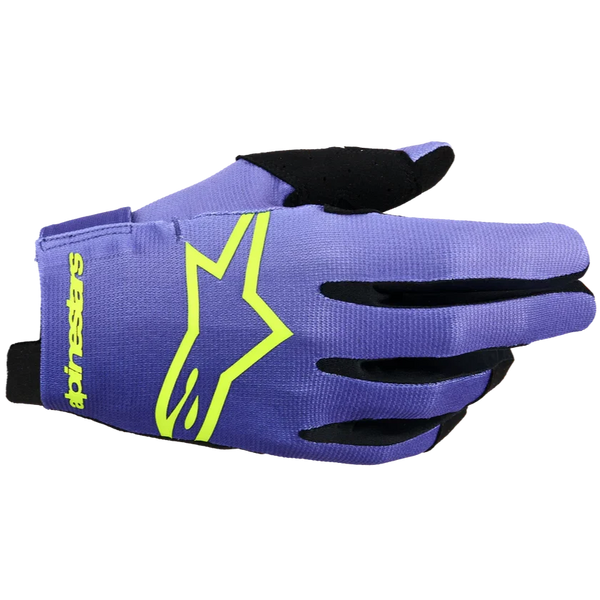 Alpinestars 2027 Radar Gloves Purple/Yellow Fluo — product (image 1 of 2)
