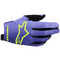 Alpinestars 2027 Radar Gloves Purple/Yellow Fluo