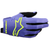 Alpinestars 2027 Radar Gloves Purple/Yellow Fluo