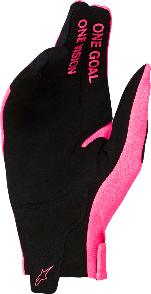 Alpinestars 2027 Radar Gloves - Pink Fluo/Black