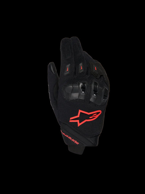 Alpinestars Sp X 1 Gloves - Black/Red Fluo