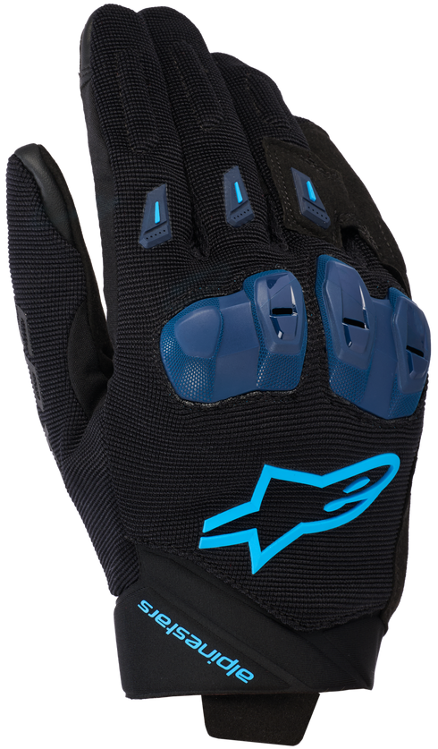 Alpinestars SP X 1 Gloves - Black/Blue — Motorcycle Gear (image 1 of 2)