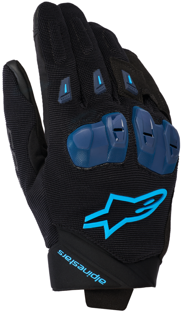 Alpinestars SP X 1 Gloves - Black/Blue — Motorcycle Gear (image 1 of 2)