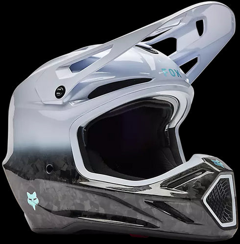 Fox Racing V3 RS Ghost Helmet - White