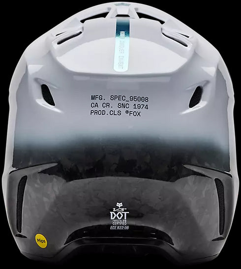 Fox Racing V3 RS Ghost Helmet - White