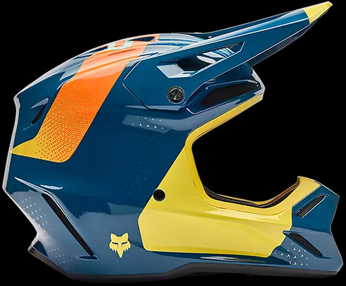 Fox Racing V3 Tine Helmet - Twilight Blue