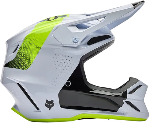 Fox Racing V3 Tine Helmet - White