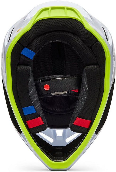 Fox Racing V3 Tine Helmet - White