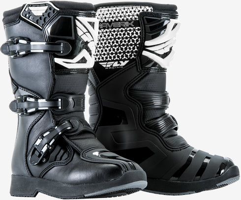 Fly Racing 2027 Youth Maverik Boots - Black