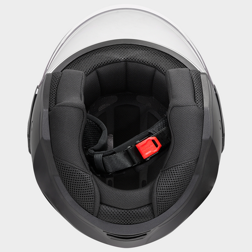 LS2 OF616 Airflow 2 Solid Helmet - Black-06 Matt — Motorcycle Helmets (image 6 of 14)