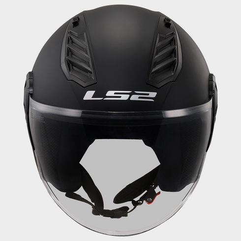 LS2 OF616 Airflow 2 Solid Helmet - Black-06 Matt — Motorcycle Helmets (image 5 of 14)